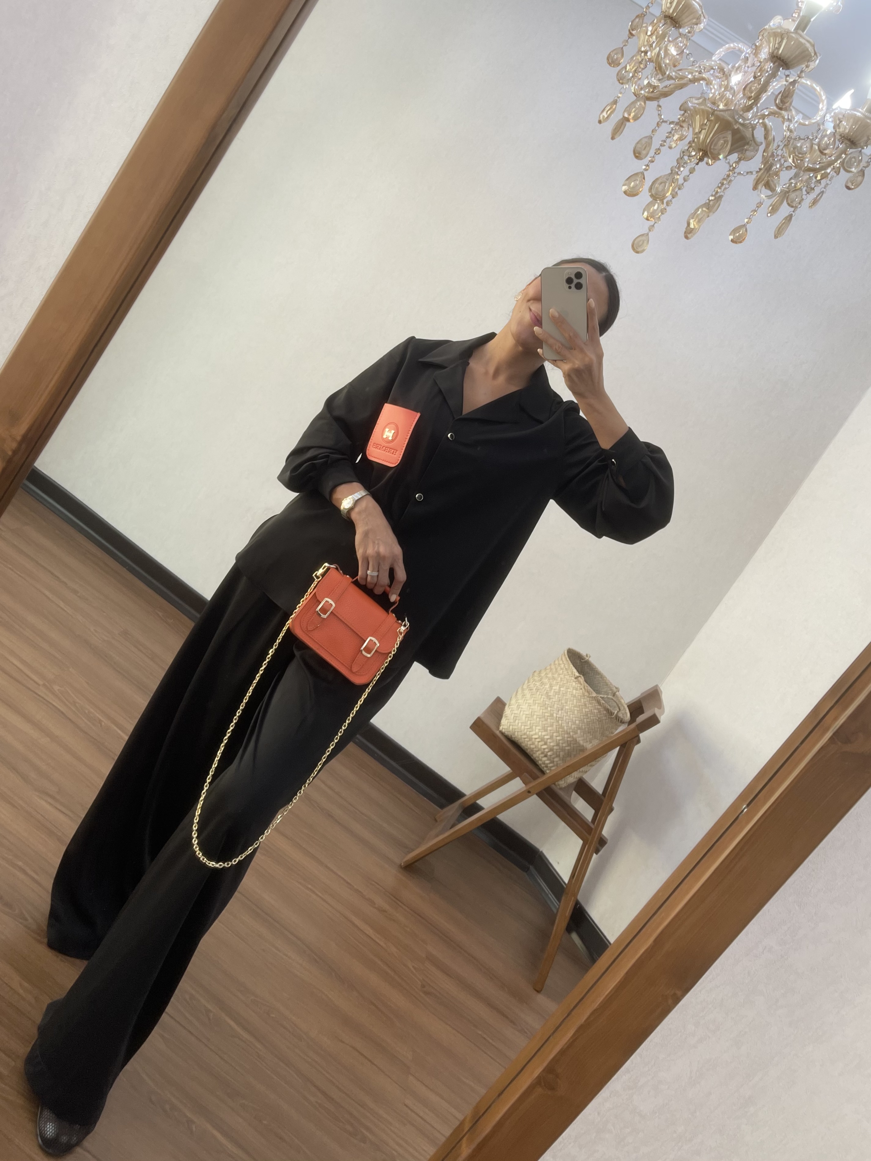 ست بلوز شلوار کرپ هرمس